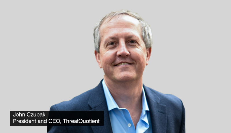 John-Czupak,-President-and-CEO,-ThreatQuotient - ThreadQ-wins - Frost-sullivan-award - techxmedia