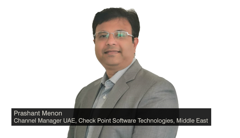 Prashant-Menon,-Channel-Manager-UAE,-Check-Point-Software-Technologies,-Middle-East - Check Point Partner Awards - Technology Partners - techxmedia