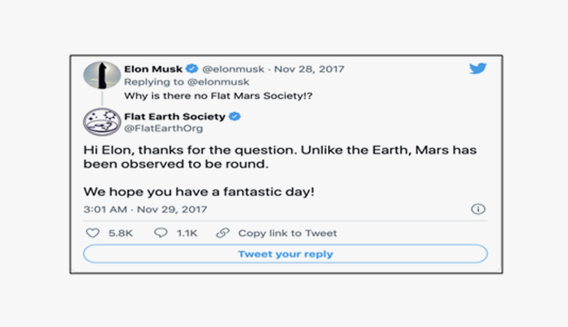 1- Elon Musk - tweets - techxmedia