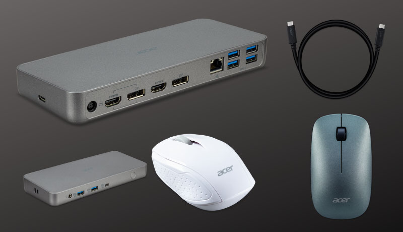 Acer USB Type-C Dock D501 - productivity - Chromebook-certified dock - TECHXMEDIA