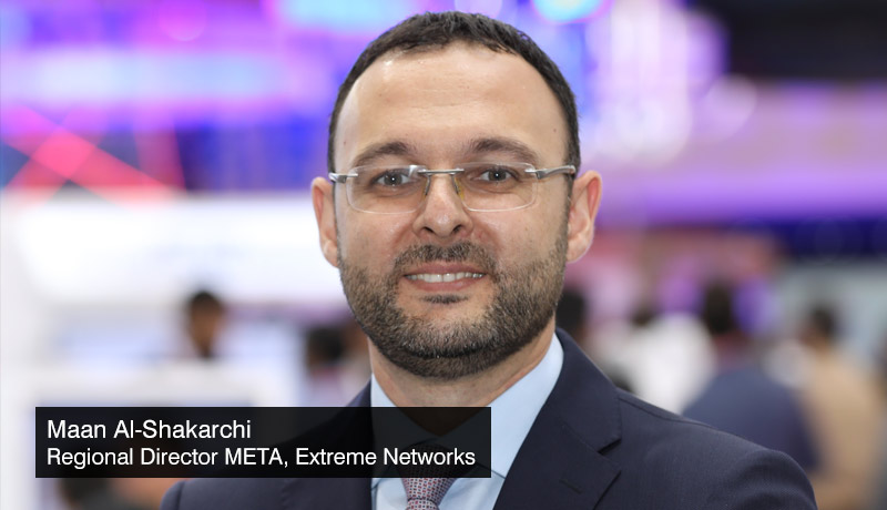 Maan-Al-Shakarchi - Regional-Director - META - Extreme-Networks -cloud-based solutions - GITEX 2021 - techxmedia