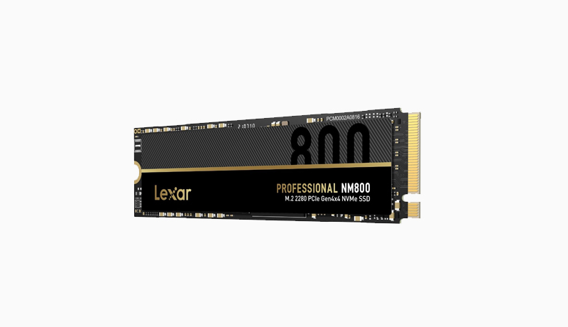 Solid-State Drive - Lexar-NM800 - Gen4x4 NVMe SSD - techxmedia