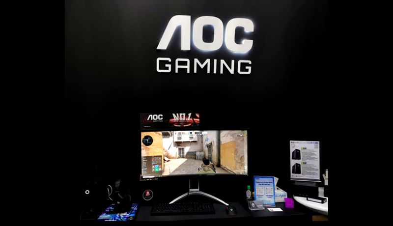 AOC special game room - AOC - GITEX 2021 - techxmedia