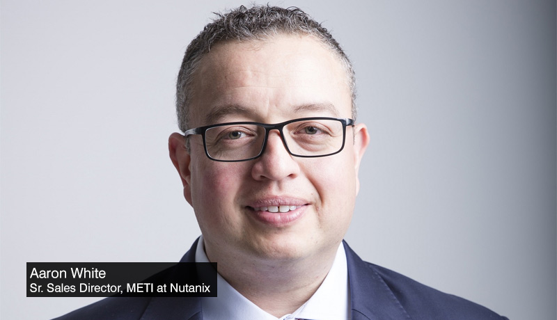 Aaron White-Sr-Sales-Director-METI-Nutanix - GITEX - Cloud on Your Terms - techxmedia