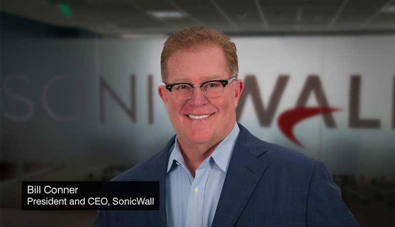 Bill-Conner-President-CEO -SonicWall - cloud -hybrid -networks -techxmedia