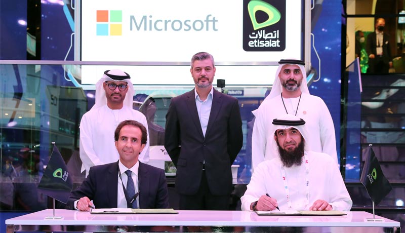Etisalat - secure UAE digital borders - Microsoft - techxmedia