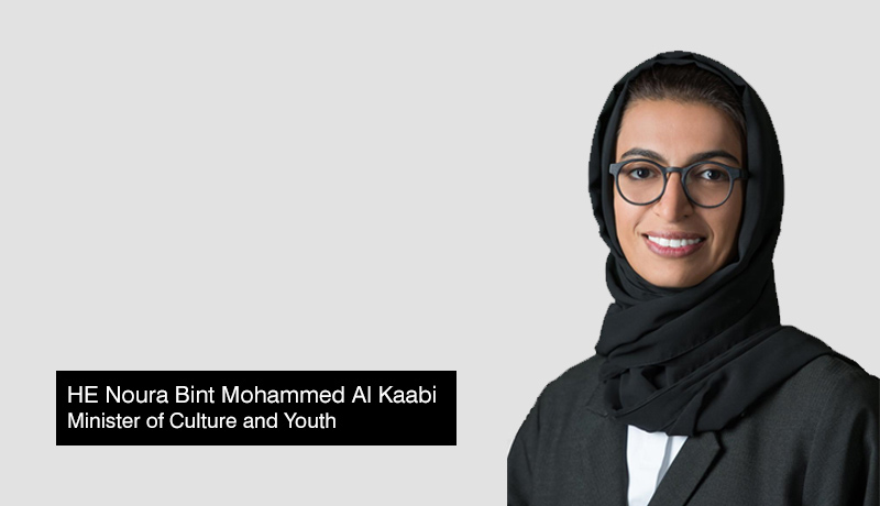 Her Excellency Noura Bint Mohammed Al Kaabi - Minister of Culture and Youth - Ministry of Culture and Youth - international conferences - Expo 2020 - techxmedia