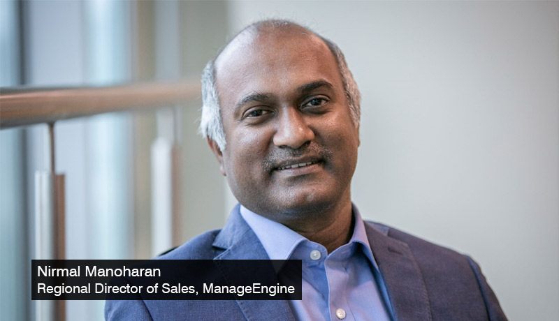 Nirmal-Manoharan-regional-director-sales-ManageEngine -unified endpoint security portfolio -Gitex-2020 -techxmedia