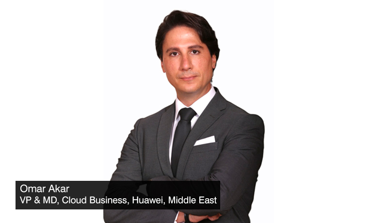 Omar Akar - VP-MD- Cloud Business -Huawei Middle East -public cloud adoption - IDC - whitepaper - Gulf CIOs - techxmedia