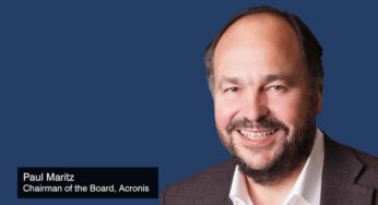 Acronis announces technology veteran Paul Maritz as Chairman of the Board