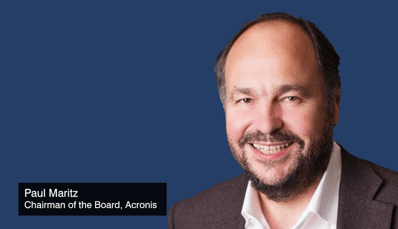Paul Maritz -Acronis new Chairman of the Board of Directors - techxmedia