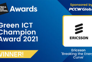 Africa Tech Festival 2021 - Green ICT Champion - Ericsson - techxmedia