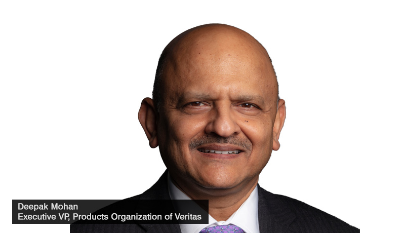 Deepak-Mohan,-Executive-VP-Products-Organization-Veritas - Microsoft - cloud-native data management - enterprise - techxmedia