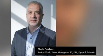 F5 announces Ehab Derbas as Sales Manager for KSA