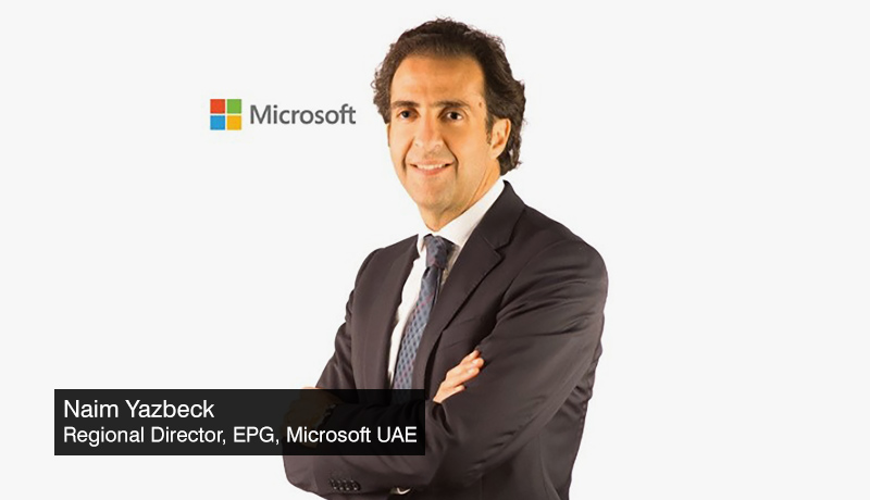 Naim Yazbeck-Regional-Director-EPG-Microsoft-Cloud-UAE -digital experiences -metaverse - AI - hyperconnectivity- Ignite 2021- techxmedia
