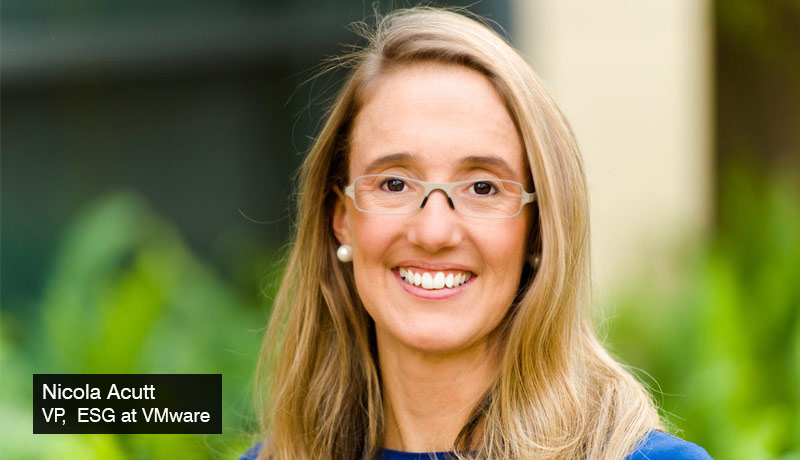 Nicola Acutt - vice president of ESG - VMware - Dow Jones sustainability indices - TECHXMEDIA