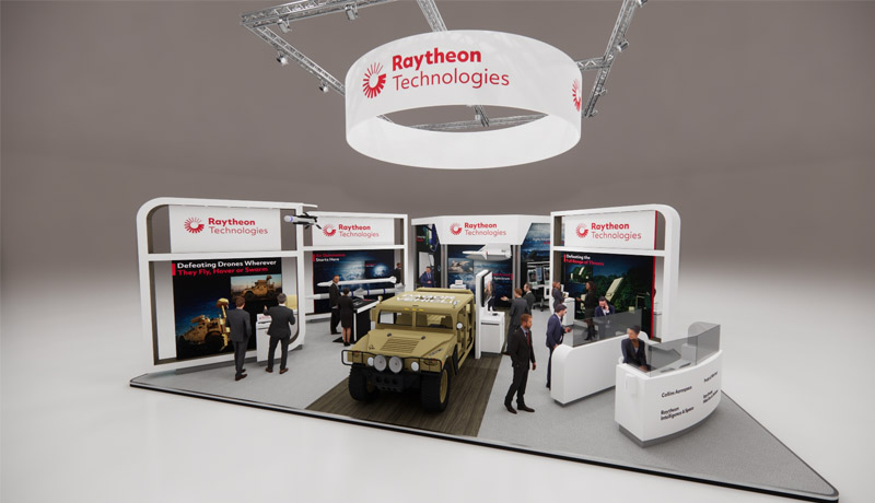 Raytheon Technologies - Dubai Airshow 2021 - techxmedia