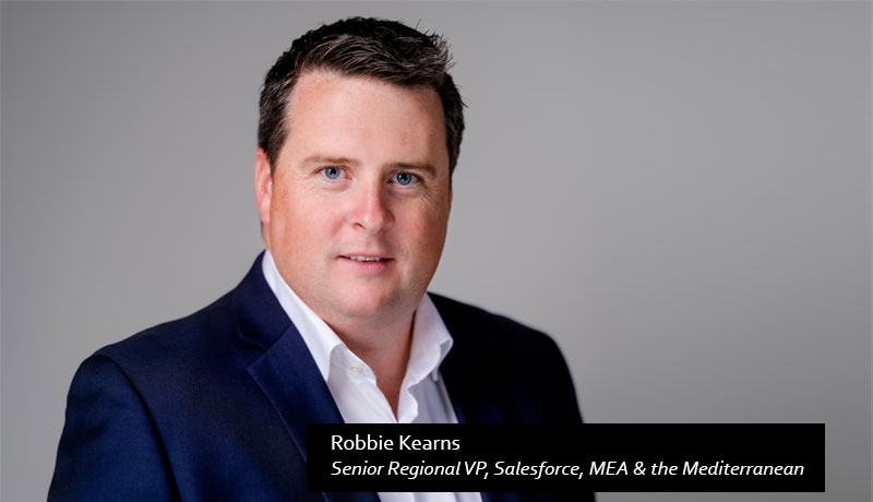 Robbie Kearns - Senior Regional VP - Salesforce - MEA - Mediterranean - Middle East retailers - Holiday Season - digital-first - techxmedia