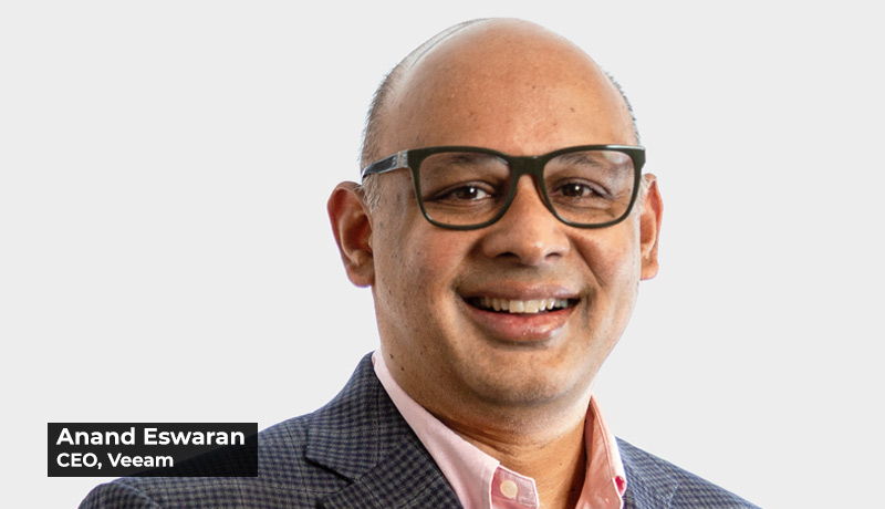 Anand Eswaran - CEO - Veeam - data management - techxmedia