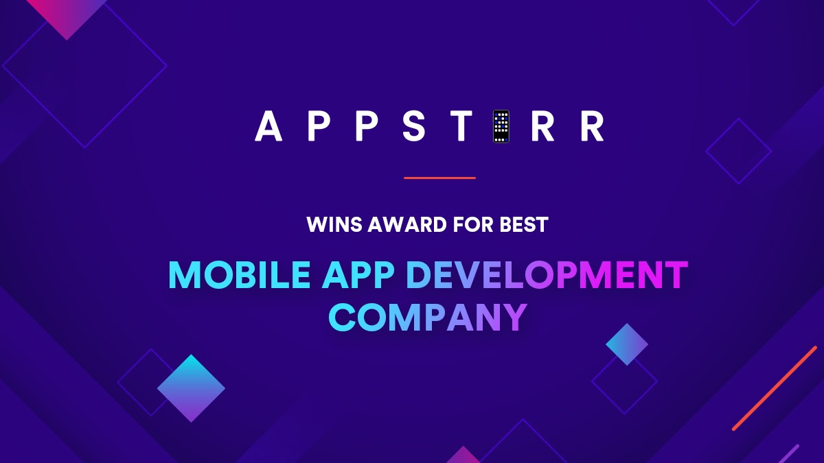 Best App Development Company - 2021 - MEA Business Awards - APPSTIRR - techxmedia