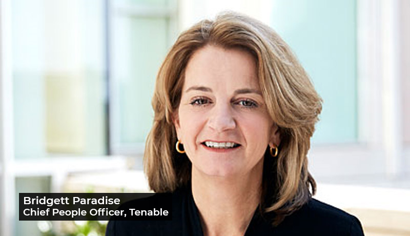 Bridgett Paradise - Chief People Officer - Tenable - top workplace for 2021 - award-winning workplace - techxmedia