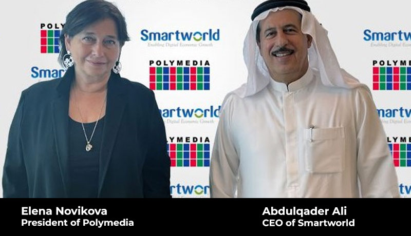 Elena Novikova - President - Polymedia - Abdulqader Ali -CEO - Smartworld - collaboration - techxmedia