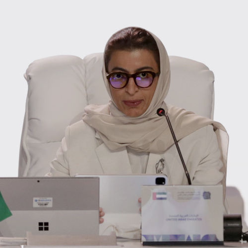 Her Excellency Noura bint Mohammed Al Kaabi - Minister of Culture and Youth and Chair - 22nd Conference of Arab Culture Ministers - Expo 2020 Dubai - UAE Ministry of Culture and Youth - ALECSO - techxmedia