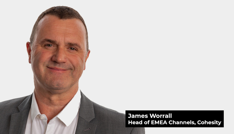 James-Worrall-Head-EMEA-Channels - Cohesity - techxmedia