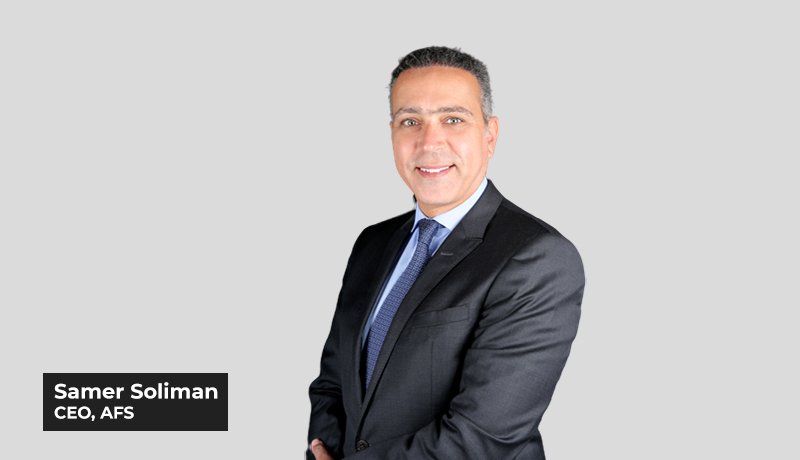 Samer-Soliman - CEO - Arab Financial Services Company - share capital - growth strategy - AFS - techxmedia