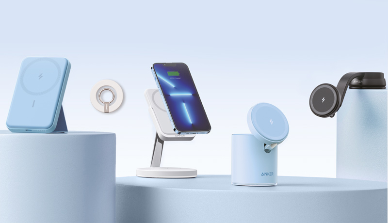 ins - wireless magnetic iPhone charging - MagGo ecosystem - Anker - techxmedia