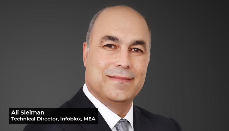 Ali-Sleiman,-Technical-Director-MEA-at-Infoblox - DDoS attack - Extortion - Mitigation - Distributed denial-of-service - Cyber-attack - Attack Chains - DdoS - Techxmedia