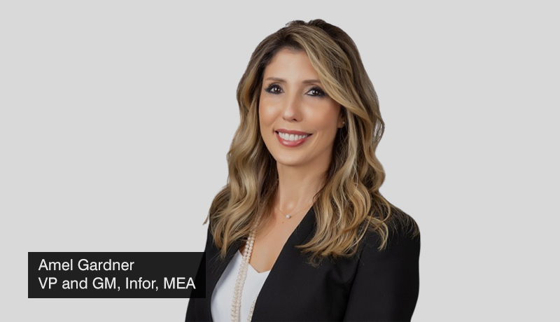 Amel Gardner - vice president - Infor Middle East & Africa - supply chain management predictions - supply chain management - techxmedia