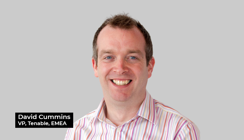 David Cummins - VP of EMEA - Tenable - remote employee behaviour - Saudi businesses - Cybersecurity - techxmedia