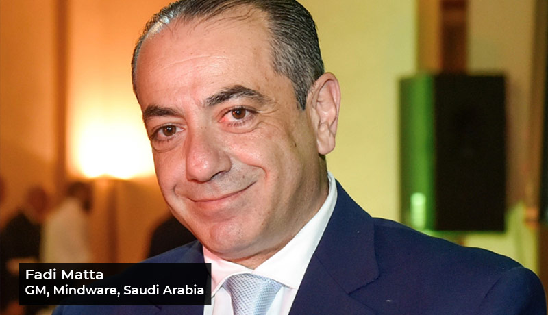 Fadi Matta - General Manager - Mindware Saudi Arabia - digital transformation - leap 2022 - techxmedia