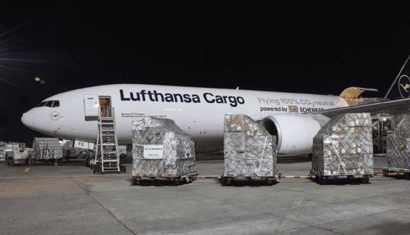 Ins 1 - DB Schenker - Lufthansa Cargo - Lenovo - CO2-neutral flights - PVG - FRA - Technology company - Techxmedia