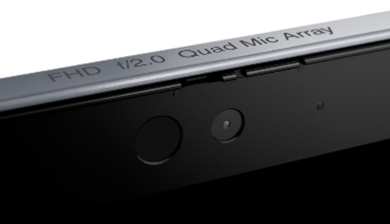 ThinkPad X1 new FHD camera and Quad Mic Array