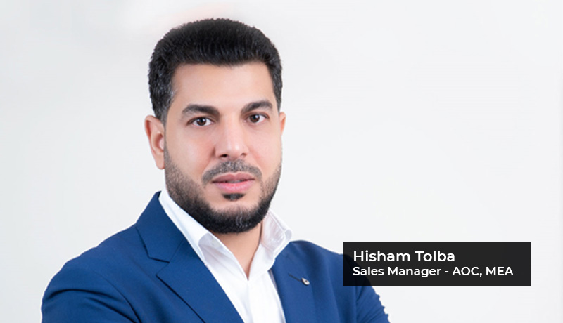 Hisham Tolba - Sales Manager - MEA AOC - AGON Porsche Design gaming monitor - Egypt - Techxmedia
