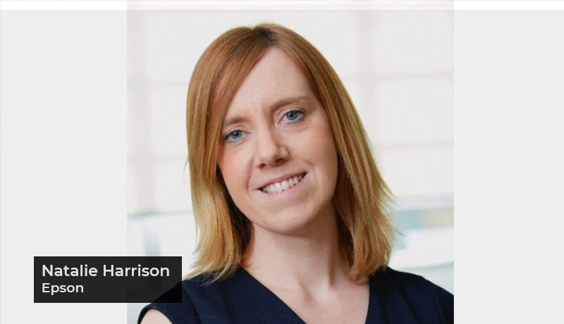 Epson - Natalie Harrison - Head of Marketing - women in tech - women in technology - women leaders - Techxmedia