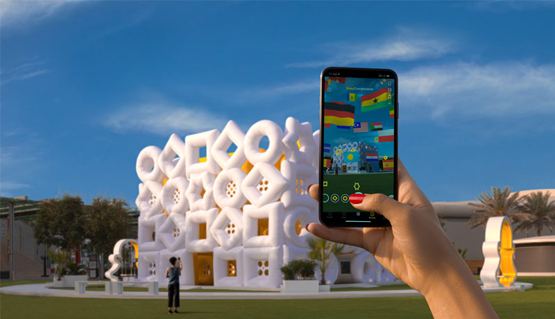 Expo 2020 - AR experience - Connections - TECHXMEDIA