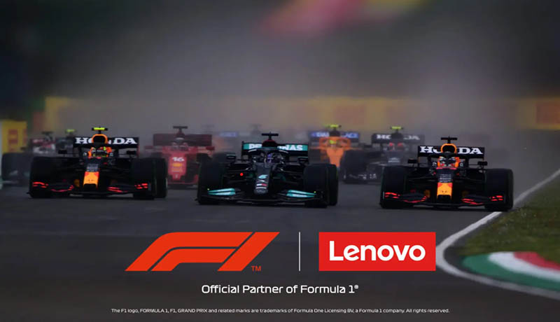 Formula 1 - Lenovo - partnership - techxmedia