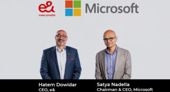 e&, Microsoft expand scope of partnership