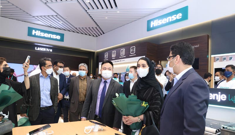 Ins 2 - Hisense - branded store - Middle East - Dubai Hills Mall shopping and lifestyle destination - FGT - Techxmedia