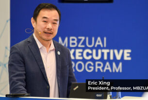 MBZUAI - President - Professor - Eric Xing -second edition of Executive Program - techxmedia
