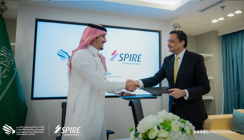 SAFCSP -Saudi Federation For Cybersecurity Programming and Drones -Spire Solutions - strategic partnership - Software Development - techxmedia