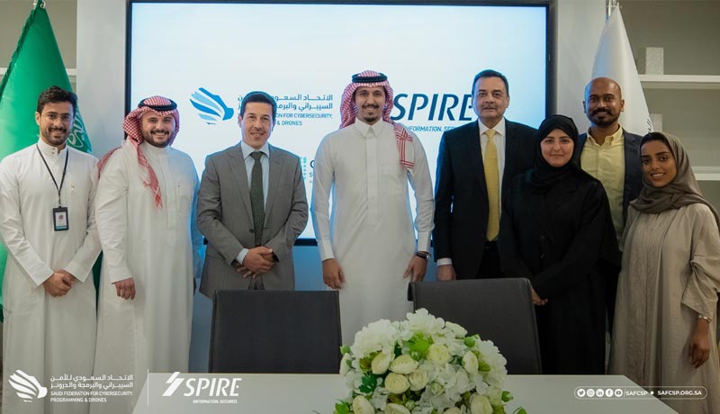 Saudi Federation For Cybersecurity Programming and Drones -Spire Solutions - SAFCSP - strategic partnership - Software Development - techxmedia