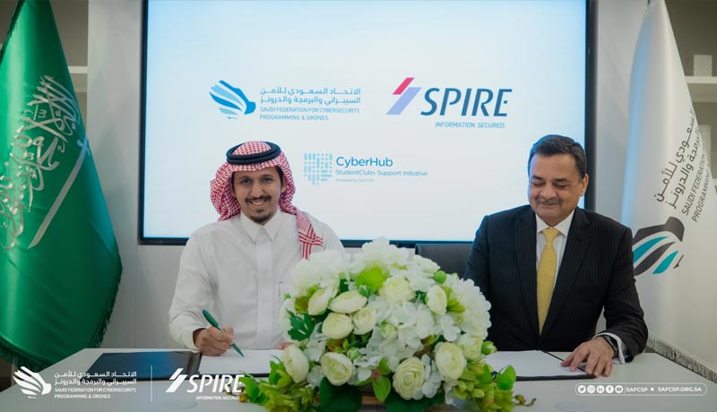 Spire Solutions - SAFCSP -Saudi Federation For Cybersecurity Programming and Drones - strategic partnership - Software Development - techxmedia