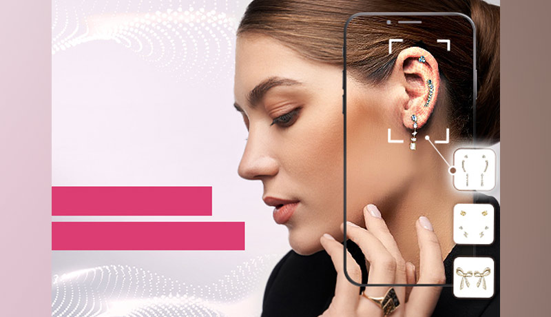 AR solution - Perfect Corp - 3D AR virtual try-on solution - earrings - techxmedia