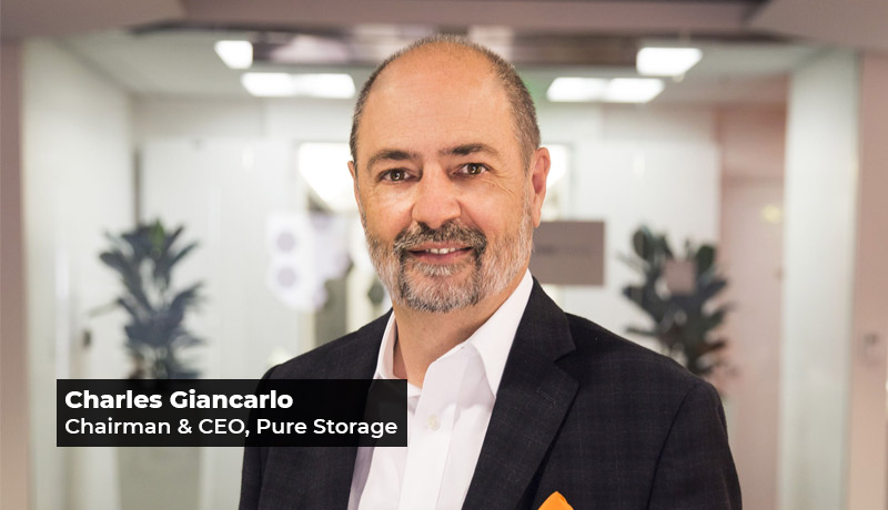 Charles Giancarlo - Chairman and CEO - Pure Storage - sustainable future - Pure Storage ESG report - techxmedia
