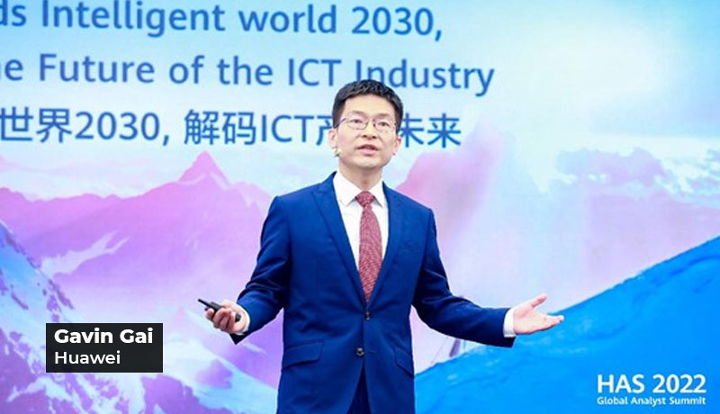 Gavin Gai -President - Huawei ICT Strategy & Business Development Dept - Huawei - Intelligent World 2030 Forum - 2022 Huawei Global Analyst Summit - Techxmedia