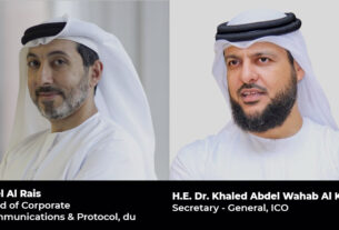 His Excellency Dr. Khaled Abdel Wahab Al Khaja - Adel Al Rais - du - MoU - International Charitable Organization -ICO - Ajman - Techxmedia